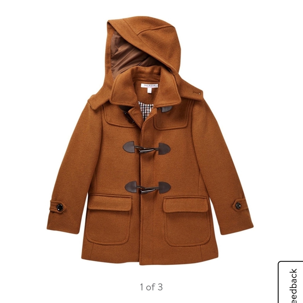 Isaac mizrahi boys coat size 10